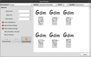 Chordious 1.0 Linux Shot 5