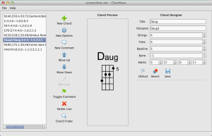 Chordious 1.0 Mac OS X Shot 4
