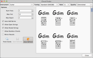 Chordious 1.0 Mac OS X Shot 5