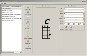 Chordious 1.0 Windows Shot 1
